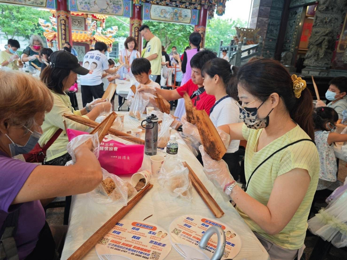 從包粽到龍舟 市議員參選人林揚庭守護家鄉 延續林瑞圖拚搏精神深耕士林北投