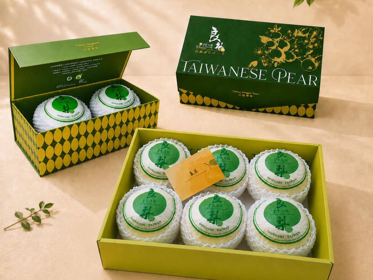從五星飯店到東勢果園 三代傳承打造甘露梨精品禮盒品牌