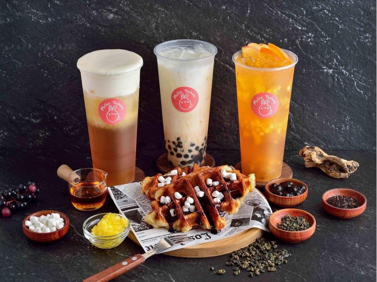 台北企業下午茶團購推薦:【慕夏坊】現點現做可頌鬆餅,提供原味、巧克力與獨家海鹽起司奶蓋等多樣口味選擇(圖/Medick Marketing Ltd.提供)