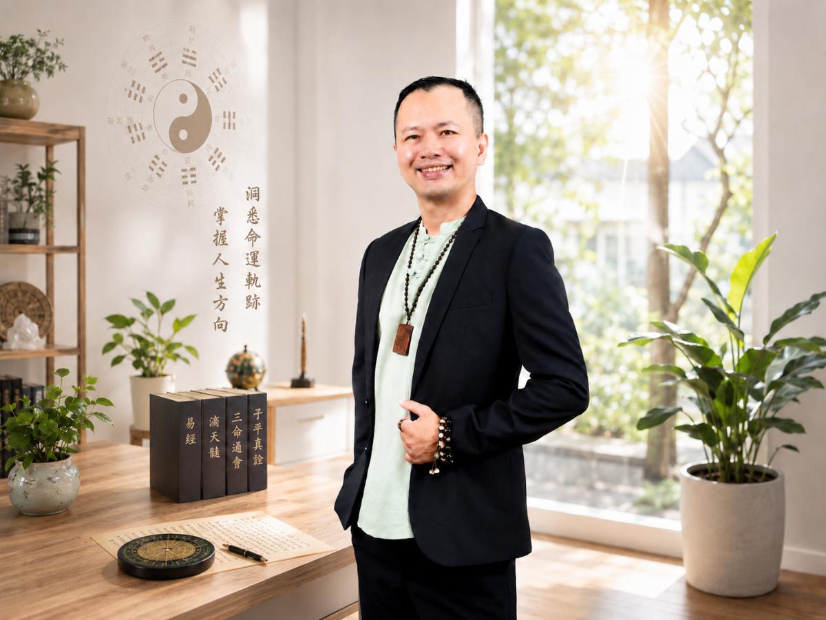 游朝珺命理師以八字命理與易經占卜為核心,協助民眾從命盤脈絡中整理人生方向(圖/Medick Marketing Ltd.提供)