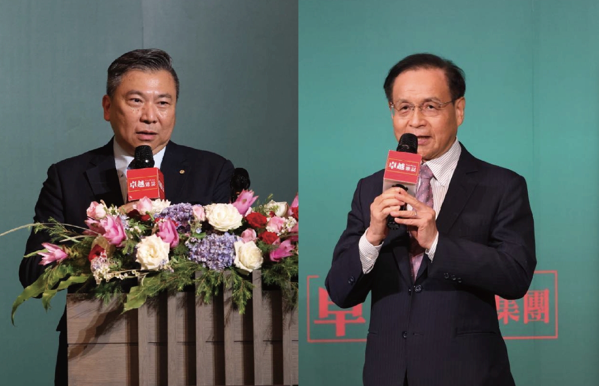 卓越媒體集團董事長鄭玉章表示,透過評選可帶動整體產業與社會共同前行,打造更具韌性與前瞻性的台灣。
許添財董事長指出,永續發展是台灣提升國際競爭力與世代發展的關鍵。
