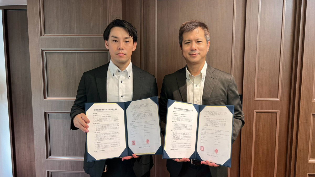 WYS Relation代表取締役武子仁大、睿星加速 CEO李睿凱 簽署MOU