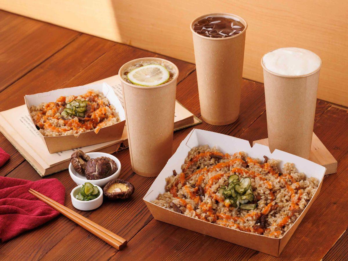 中壢油飯外帶推薦,傳統糯米料理搭配香菇、肉絲與蝦米,呈現古早味米食香氣(圖/業者提供)
