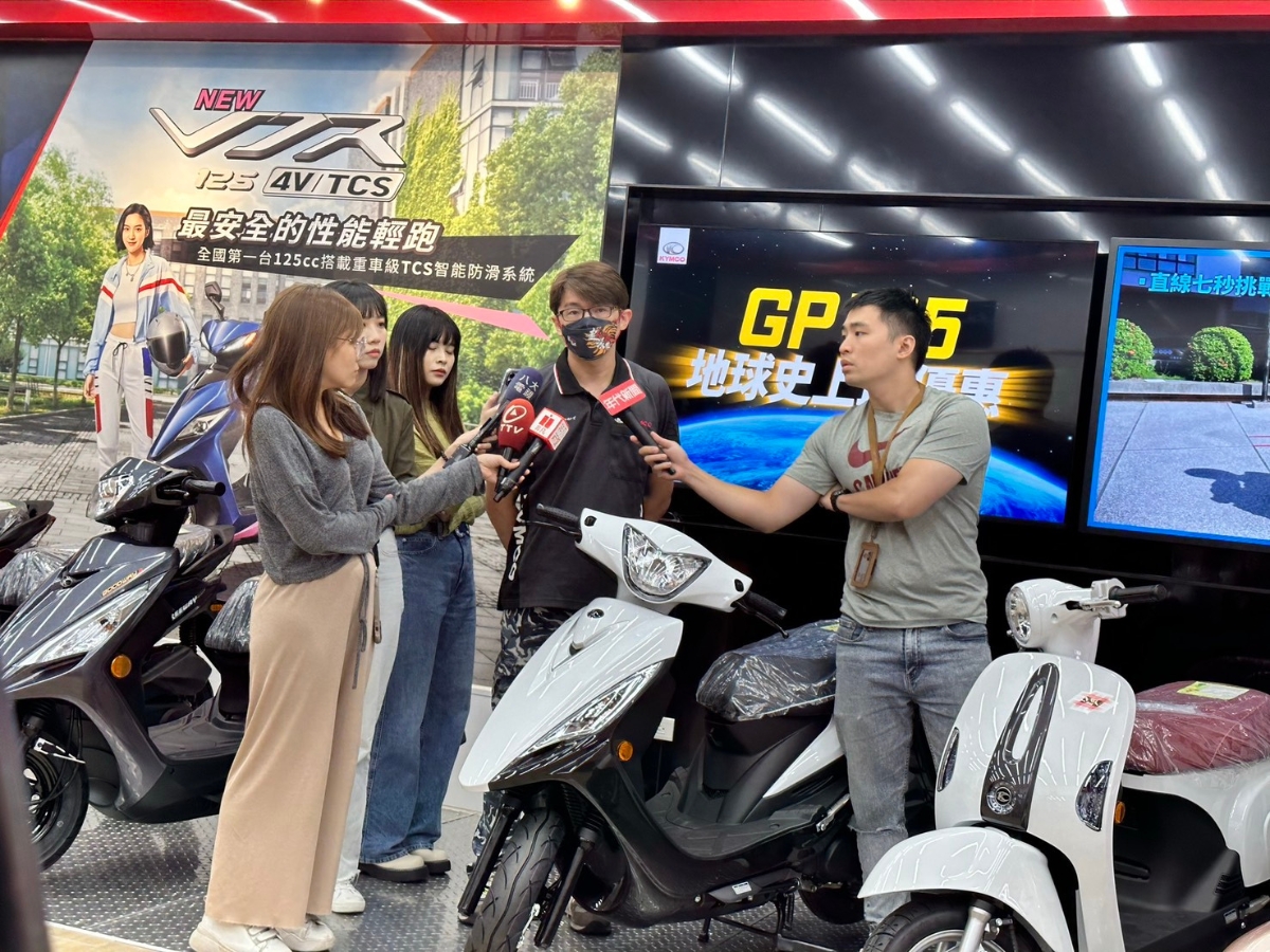 板橋的【通天車業】為官方認證之 KYMCO光陽機車全國 30 大資深經銷商之一(圖/業者提供)