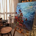 《群青》畫展9/5登場 藝術創作者渡鴉以深藍描繪「找回自己」生命旅程