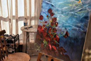 《群青》畫展9/5登場 藝術創作者渡鴉以深藍描繪「找回自己」生命旅程