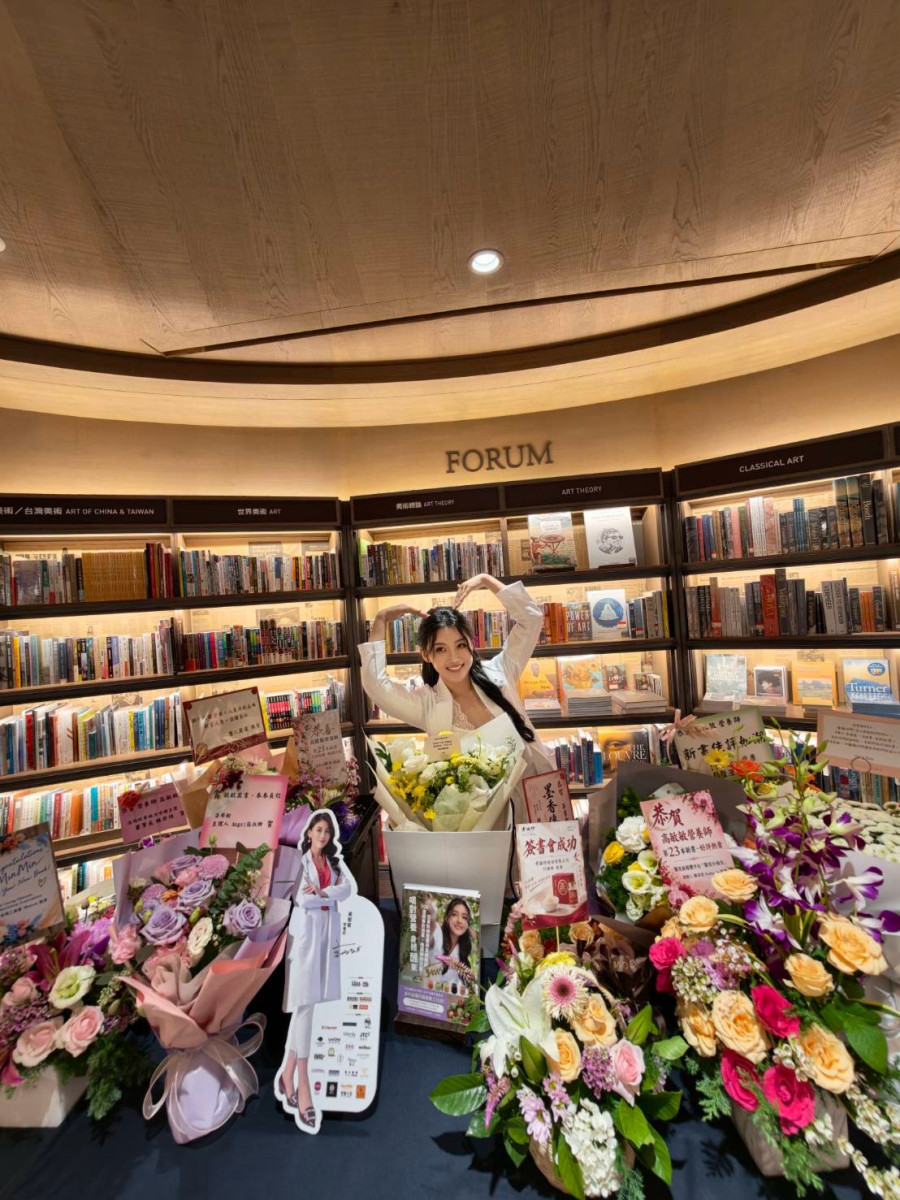 最美營養師 高敏敏 新書台北簽書會 粉絲擠爆誠品 籃多到成另類焦點