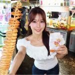 日本網紅愛子體驗饒河夜市分享推廣「臺北夜市打牙祭」特色美食