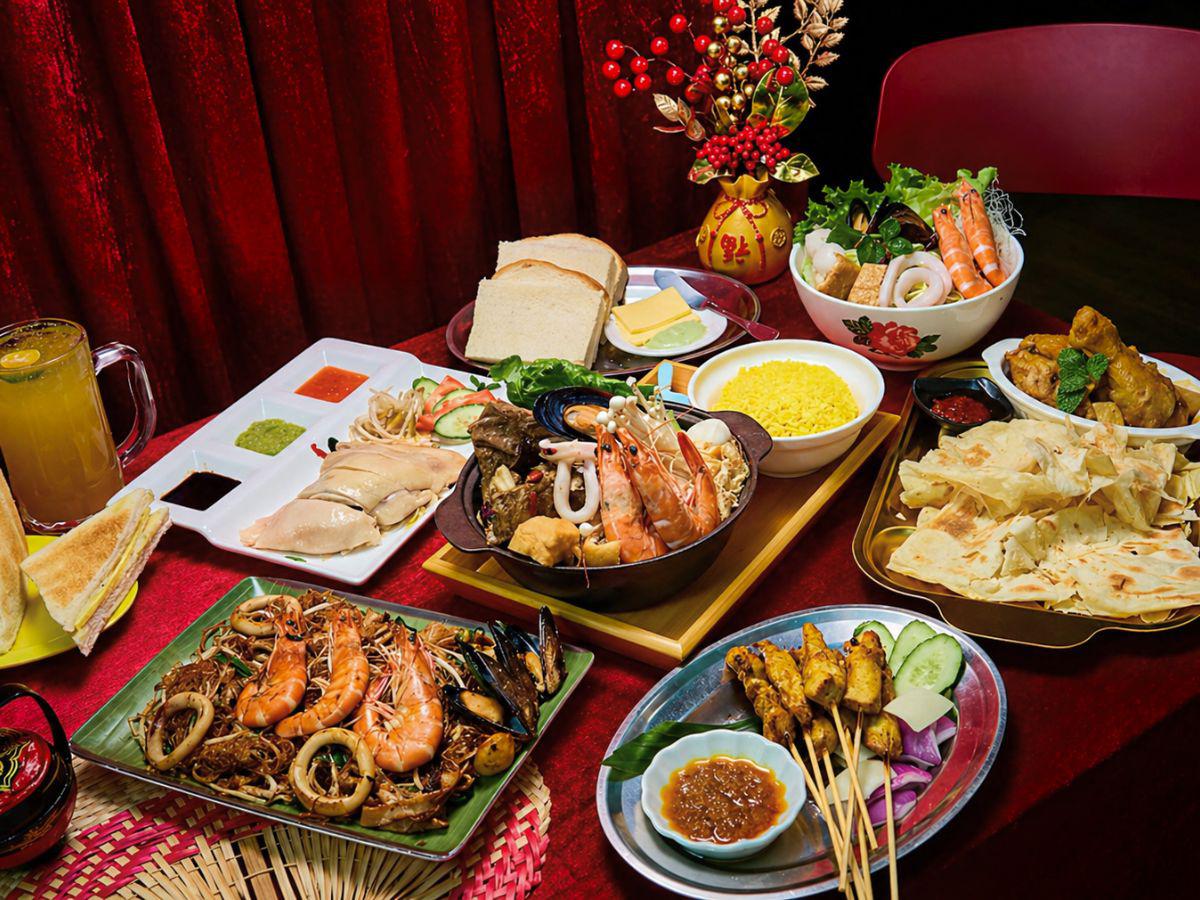 文山區南洋料理選擇多元，從海南雞腿飯、咖哩叻沙到手作樓梯餅，讓在地消費者一次品嚐新加坡、馬來西亞與泰國料理風味（圖/業者提供）