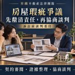 買方控房屋瑕疵怎辦？昇緻法律：先釐清責任再認賠