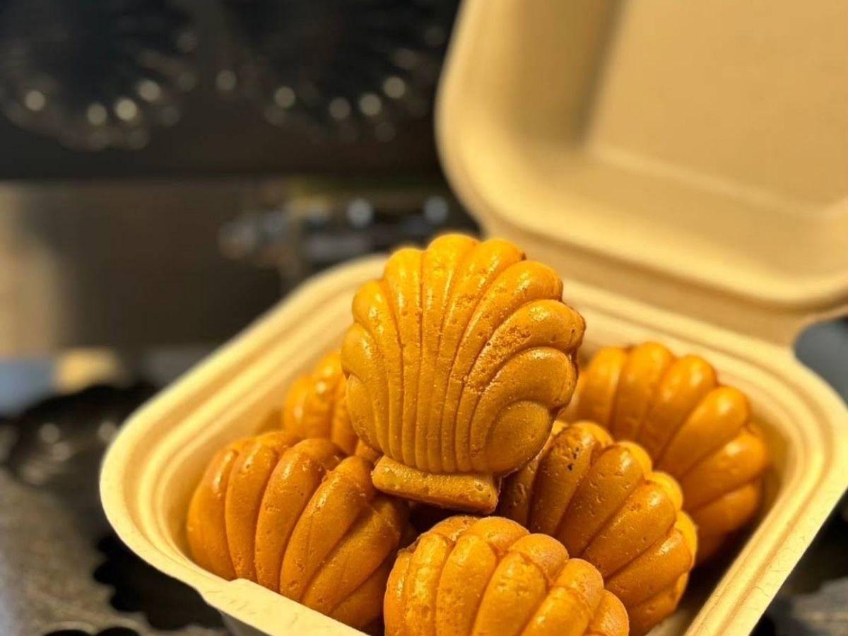 這間位於南屯的雞蛋糕專賣店以貝殼造型呈現,甜、鹹口味都可依當天想吃的風味挑選(圖片來源:業者提供)