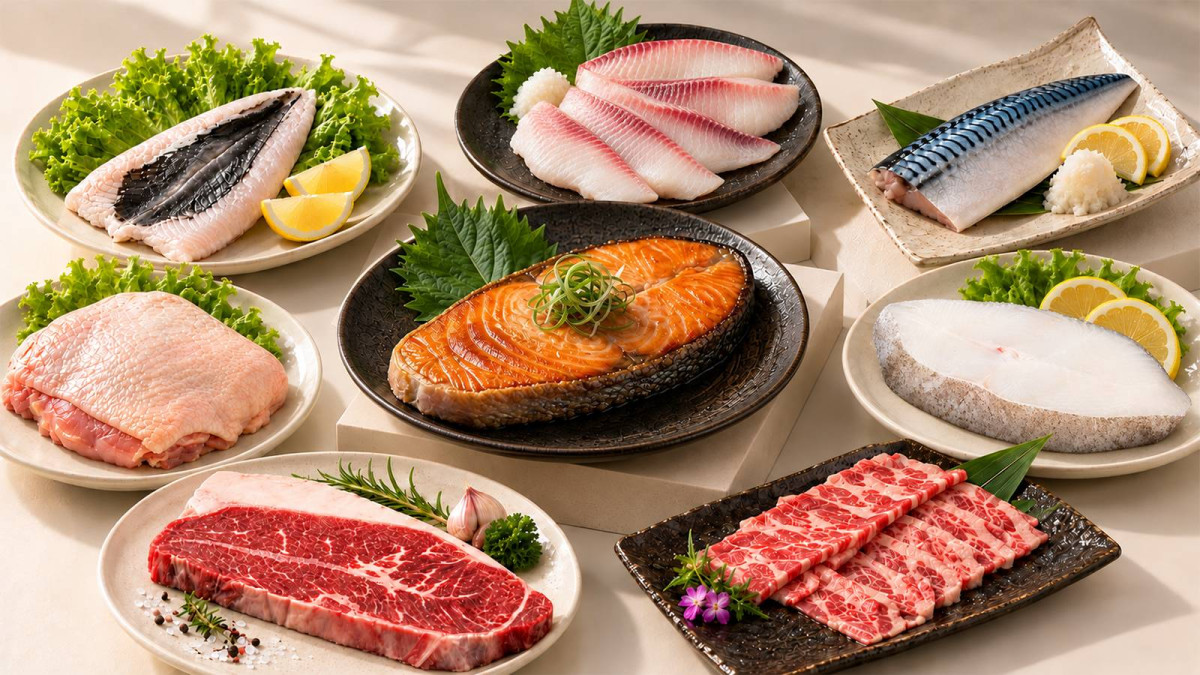 瞄準秋季自煮商機,生鮮業者整合多款水產與肉品,滿足多元聚餐需求。(圖/鮮采堂提供)